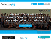 Tablet Screenshot of aothun.vn